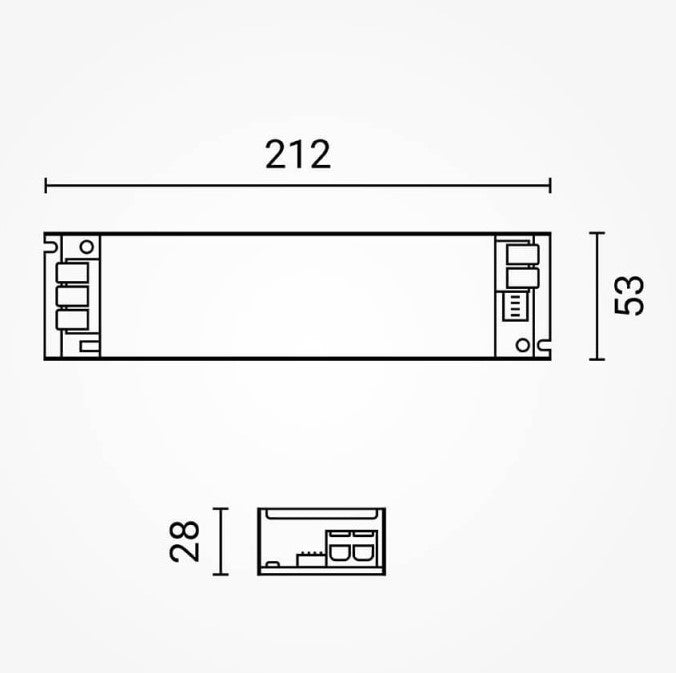 LED Strip Power Supply, 150W, 24V, 6.25A, Noiseless — image 4