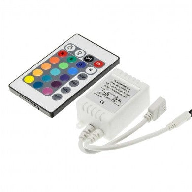 LED Strip Controller, 12V, 72W, with Remote Console, 16 Buttons — image 2