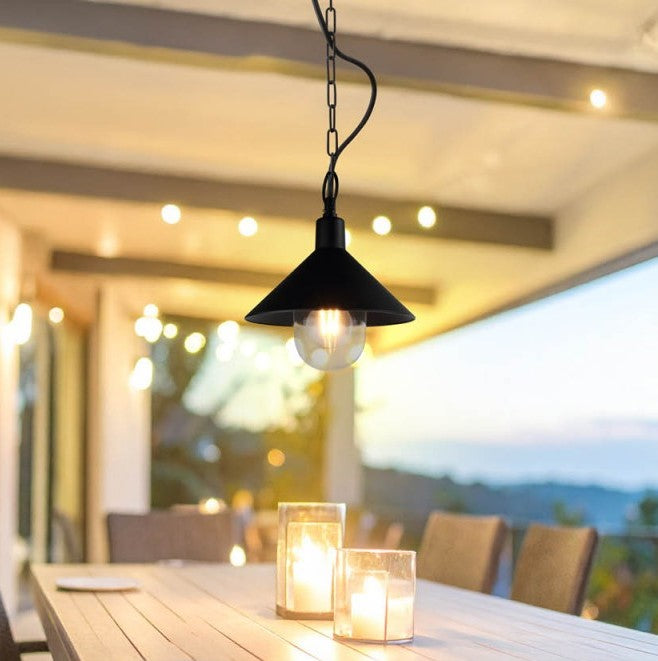 LED Pendant Lamp, 1xЕ27, Black — image 4
