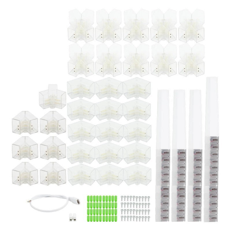 LED Hexagon Lights, 11HEX, 428W, White Light — image 5