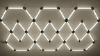 LED Hexagon Lights, 11HEX, 428W, White Light — image 1