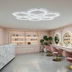 LED Hexagon Lights, 12HEX, 294W, White Light — image 1