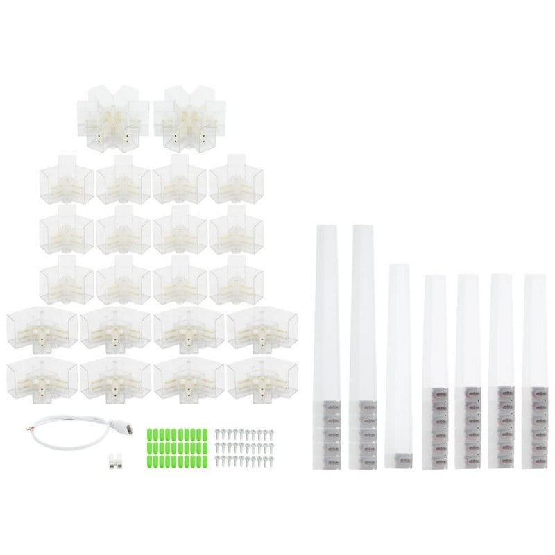 LED Hexagon Lights, 14HEX, 315W, White Light — image 4