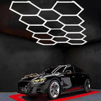 LED Hexagon Lights, 14HEX, 456W, White Light — image 2