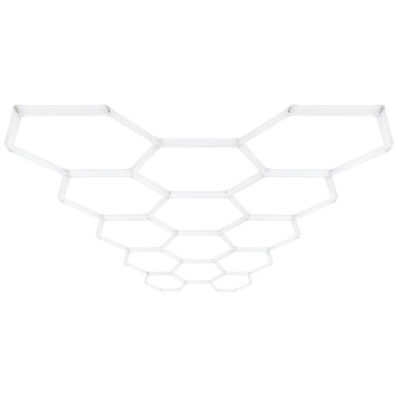 LED Hexagon Lights, 14HEX, 456W, White Light — image 4