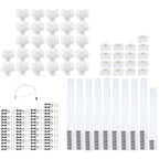 LED Hexagon Lights, 14HEX, 456W, White Light — image 5