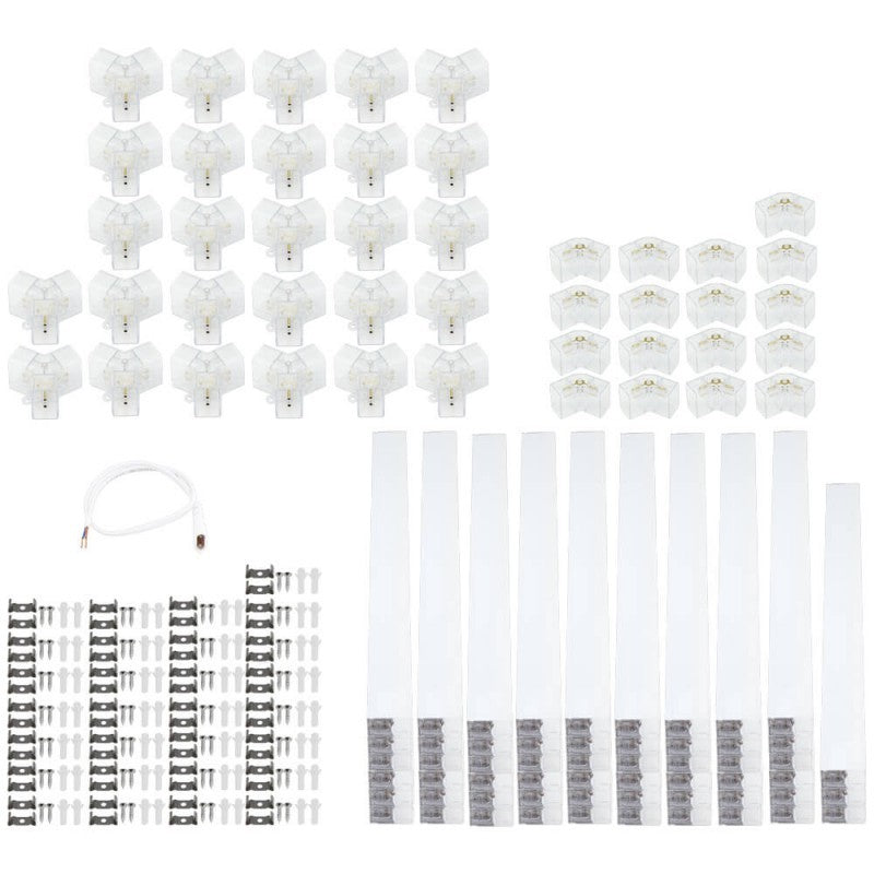 LED Hexagon Lights, 14HEX, 456W, White Light — image 5