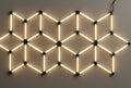 LED Hexagon Lights, 16HEX, 294W, White Light — image 1