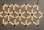 LED Hexagon Lights, 16HEX, 294W, White Light — image 1