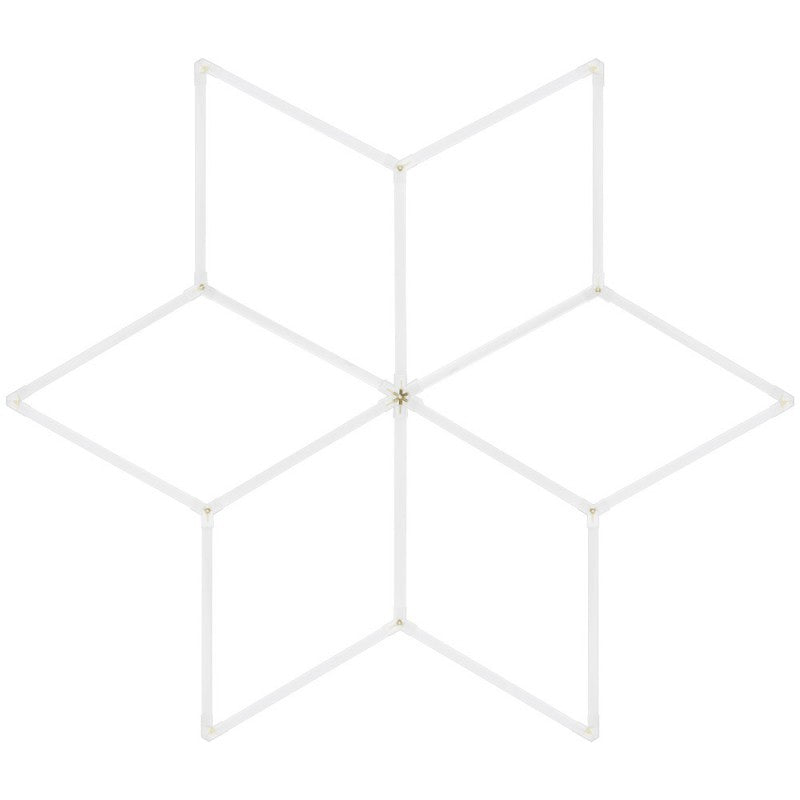 LED Hexagon Lights, 6HEX, 126W, White Light — image 3