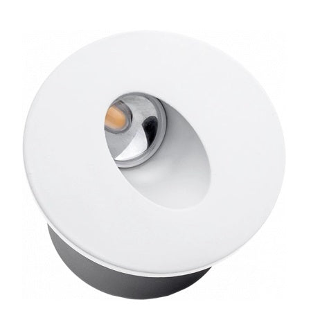 LED Step Light, Round, White, 3W, Neutral Light — image 2