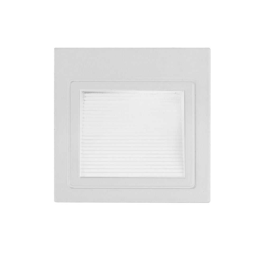 LED Step Light, Square, White, 3W, Neutral Light — image 1