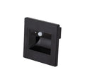 LED Step Light, Square, Black, 1W, Sensor, Neutral Light — image 1