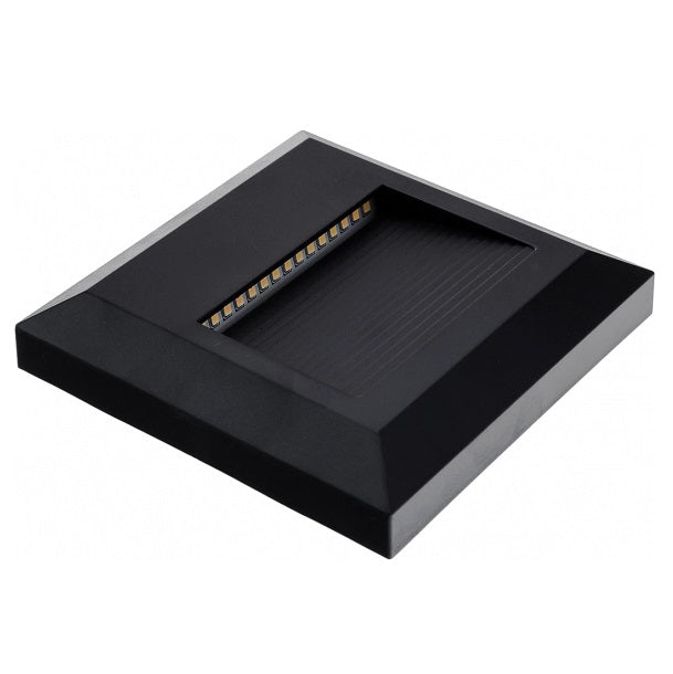 LED Step Light, Square, Black, 2W, Neutral Light — image 2
