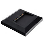 LED Step Light, Square, Black, 2W, Warm Light — image 2