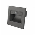 LED Step Light, Square, Grey, 1W, Sensor, Neutral Light — image 1