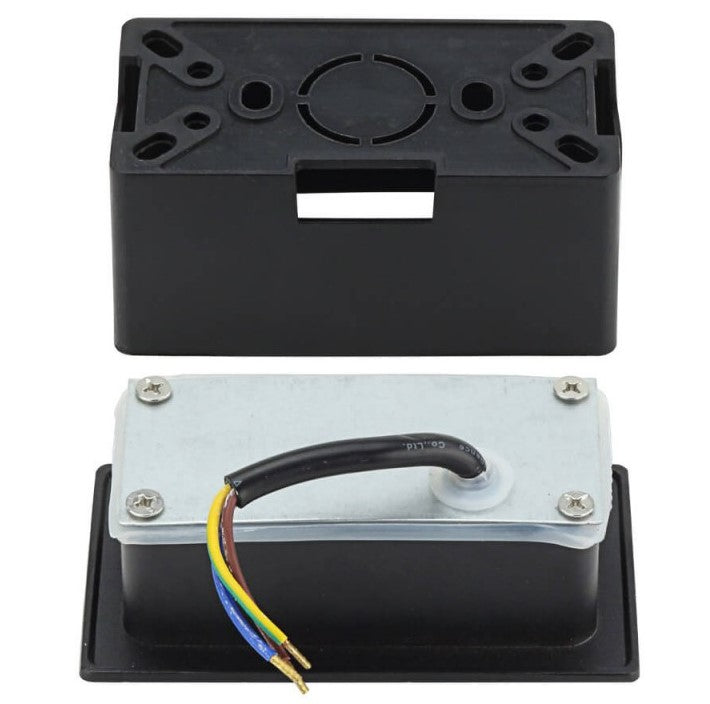 LED Step Light, Square, Black, 3W, Neutral Light — image 4