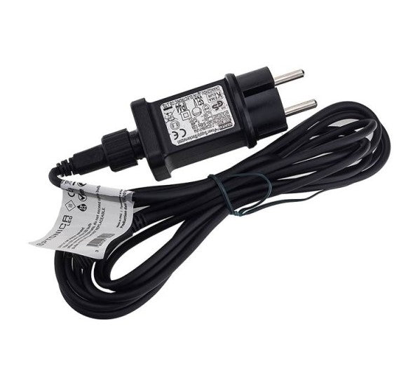 LED Outdoor String Light, Black, 8m, 10Pcs., 3W, White Light — image 5