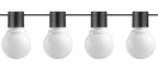 LED Outdoor Solar String Lights, Milky, G50, 7m, 20Pcs., Warm Light — image 1