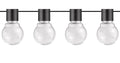LED Outdoor Solar String Lights, Clear, G50, 7m, 20Pcs., Warm Light — image 1