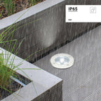 LED Outdoor Built-In Spotlight, 3W, White Light — image 5