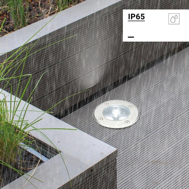 LED Outdoor Built-In Spotlight, 3W, White Light — image 5