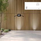 LED Outdoor Built-In Spotlight, 3W, White Light — image 6