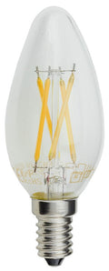 LED Bulb E14 C35 4W, White Light — image 1