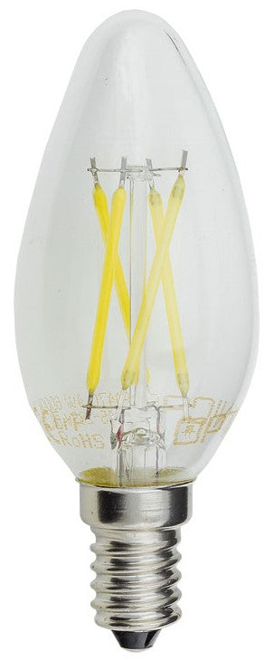 LED Bulb E14 C35 4W, Dimmable, Neutral Light — image 1