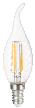 LED Bulb E14 C35 4W, Twist Tip, Warm Light — image 1