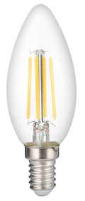 LED Bulb E14 C35 6W, Warm Light — image 1