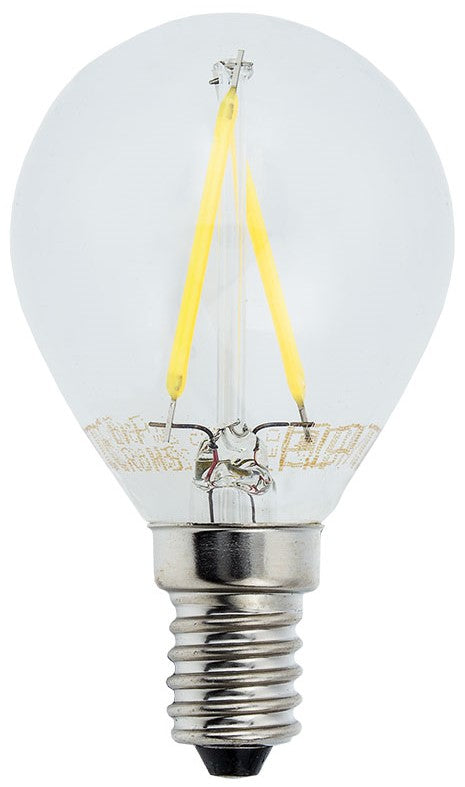 LED Bulb E14 G45 2W, Warm Light — image 1
