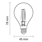 LED Bulb E14 G45 4W, Neutral Light — image 2