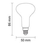LED Bulb E14 R50 5W, Filament, Glass, Warm Light — image 2