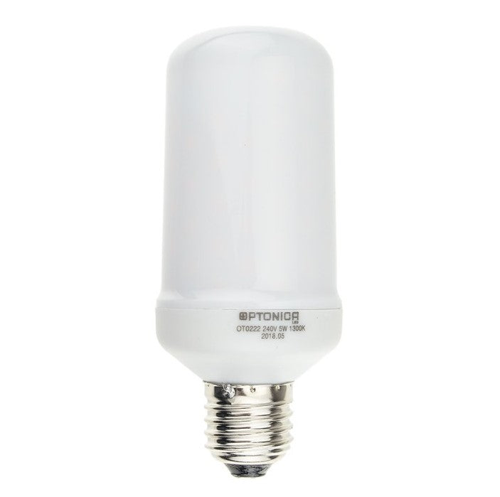 LED Bulb E27 5W, Flame — image 2