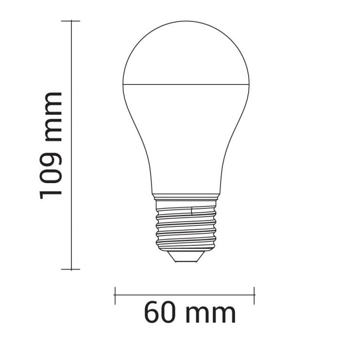 LED Bulb E27 A60 10W, 5 Years Warranty, Neutral Light — image 2