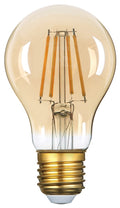 LED Bulb E27 A60 8W, Golden, Warm Light — image 1