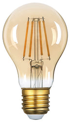 LED Bulb E27 A60 8W, Golden, Warm Light — image 1