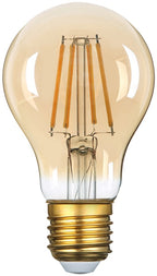 LED Bulb E27 A60 8W, Dimmable, Golden, Warm Light — image 1