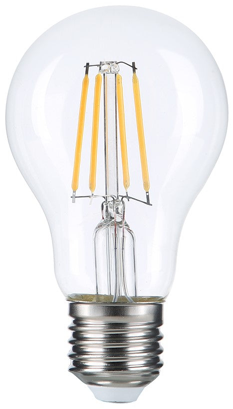 LED Bulb E27 A60 8W, Dimmable, Warm Light — image 1