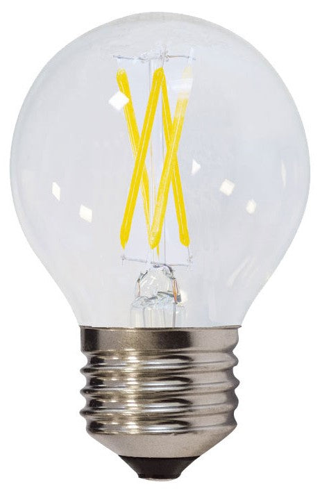 LED Bulb E27 G45 4W, Clear, Warm Light — image 1