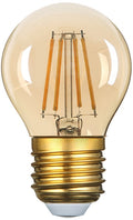 LED Bulb E27 G45 4W, Dimmable, Golden, Warm Light — image 1