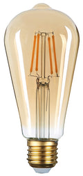 LED Bulb E27 ST64 4W, Warm Light — image 1