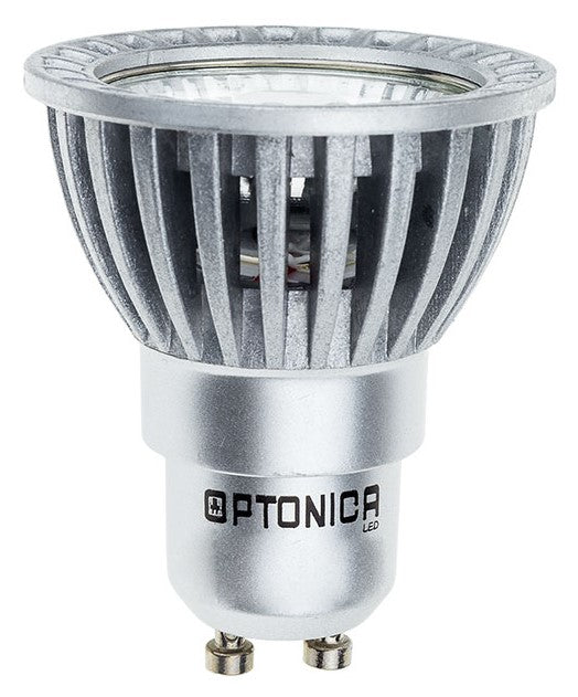 LED Spot GU10 4W, Silver, White Light — image 1