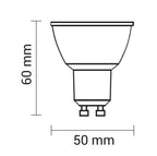 LED Spot GU10 4W, Silver, White Light — image 3