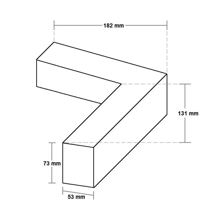 LED Linear L-Shape Connector, Slim, Linkable, 10W, White, Neutral Light — image 4