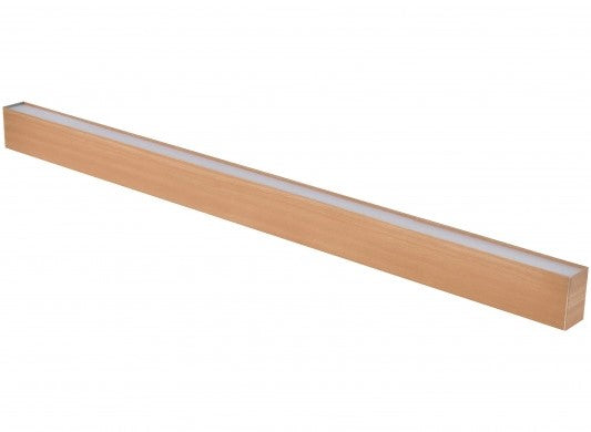 LED Plastic Linear Light, Wood, 38W, CCT — image 1