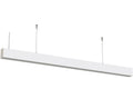 LED Linear Suspended Light, Linkable, 40W, White Body, 5 Years Warranty, White Light — image 1