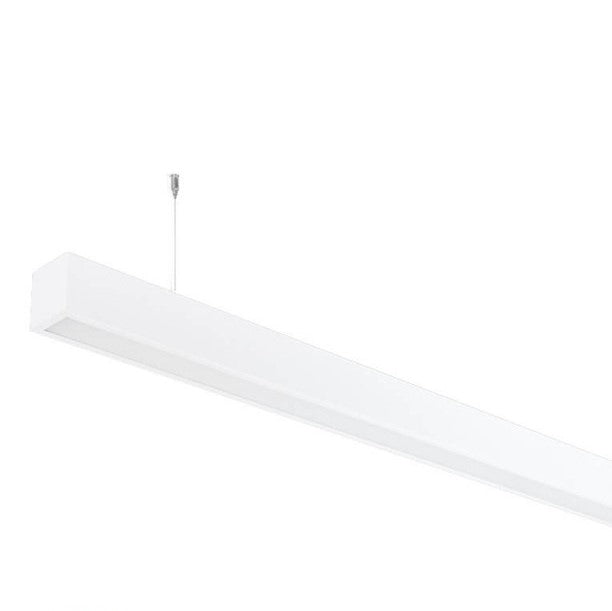 LED Linear Suspended Light, 40W, White Body, 3 Years Warranty, White Light — image 1