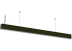 LED Linear Suspended Light, Linkable, 40W, Black Body, 5 Years Warranty, White Light — image 1